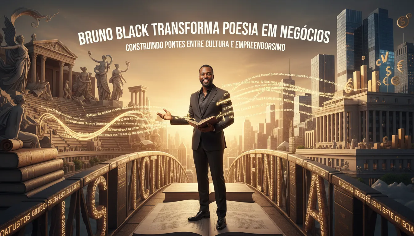 Bruno Black: Poesia, Inclusão e Empreendedorismo na Literatura Carioca