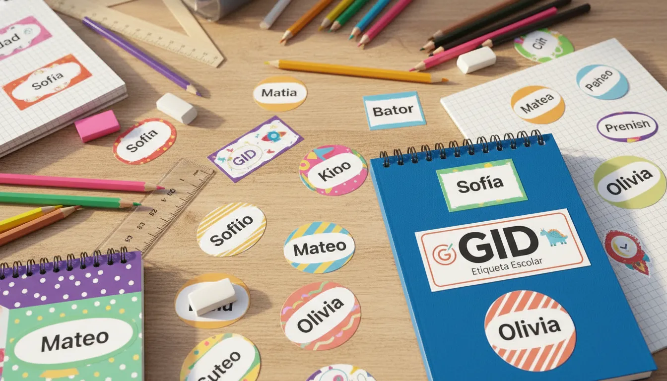 Guia Completo: Como escolher a Etiqueta Escolar ideal para durar o ano todo