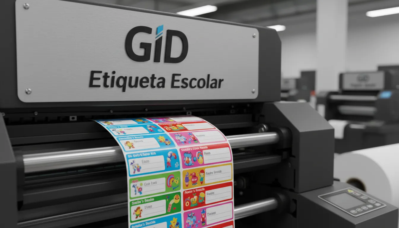 Etiqueta Escolar para imprimir vale a pena? Descubra por que a impressão profissional é superior