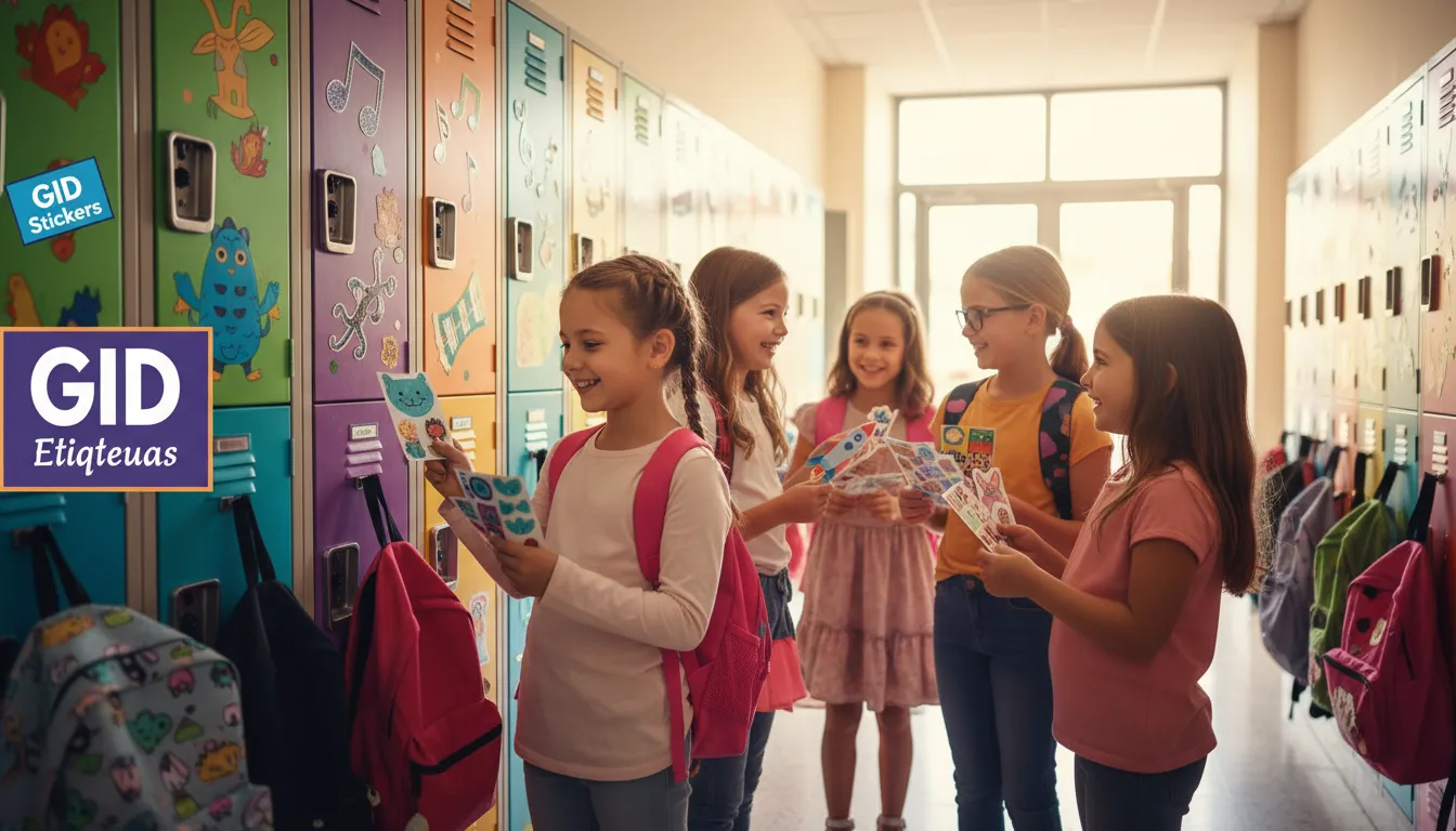 Etiqueta Escolar para Meninas: Tendências de personalização e temas que fazem sucesso