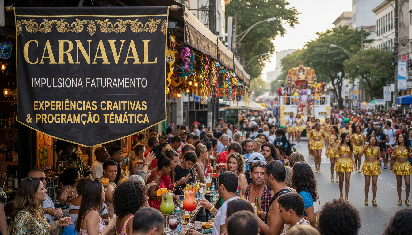 Carnaval 2026 impulsa bares y restaurantes pequeños con turismo y crecimiento