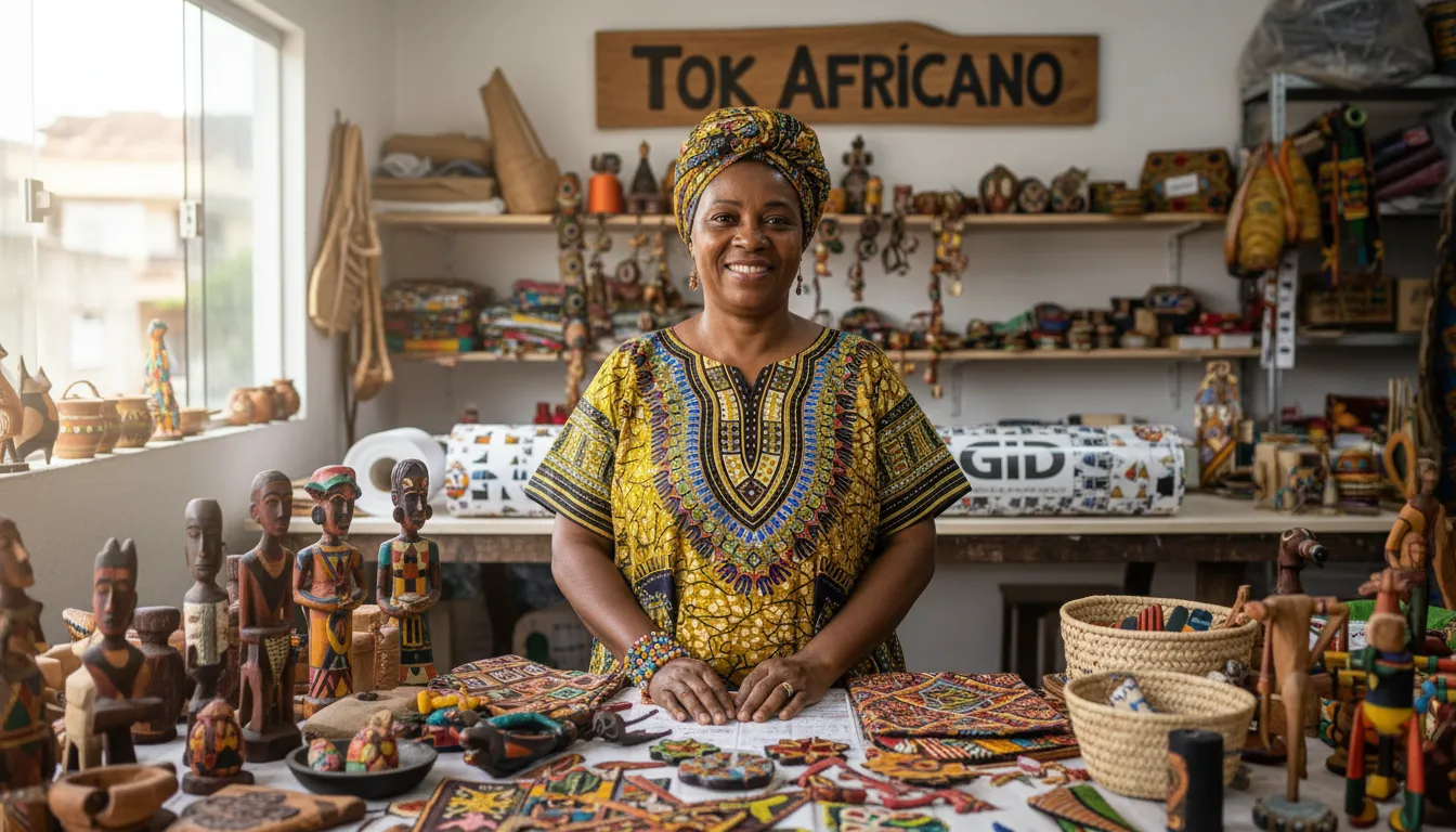Do “carro do ovo” à Tok Africano: Neide Baldez transforma crise em negócio focado na ancestralidade