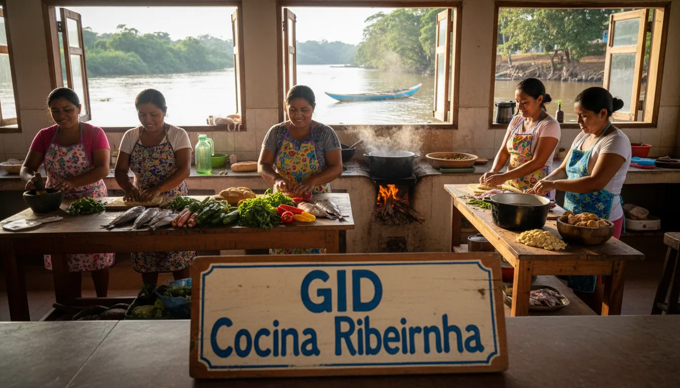 Da cozinha ribeirinha ao turismo de base comunitária