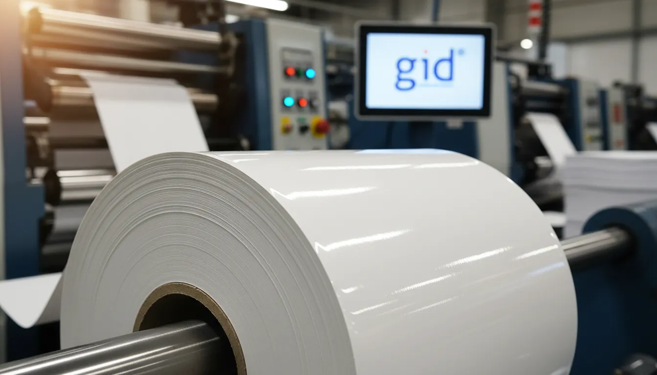 O que é papel couche e por que ele é tão utilizado em rótulos e etiquetas?
