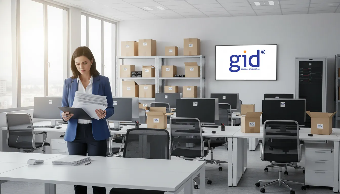 Como Etiqueta de Patrimônio Facilita o Inventário da Sua Empresa