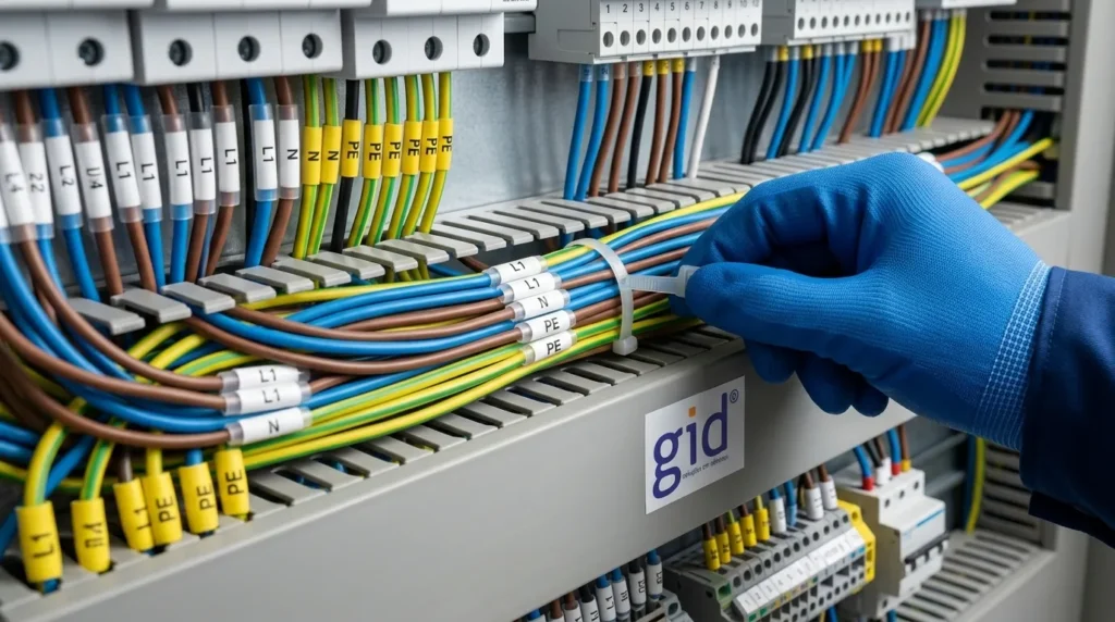 Anilhas e Etiquetas de Identificação de Cabos: Como Organizar Painéis Elétricos