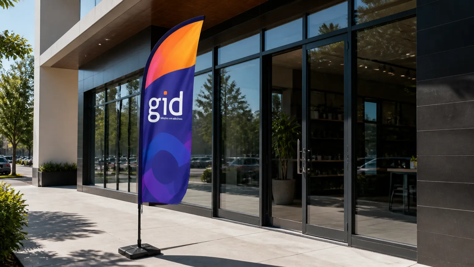 Wind banner personalizado: o que é, medidas e como divulgar sua empresa