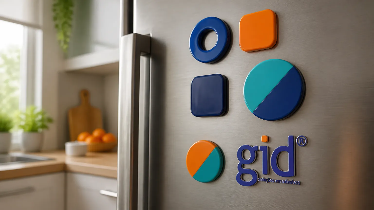 Imã personalizado para empresas: o brinde de geladeira que fideliza clientes