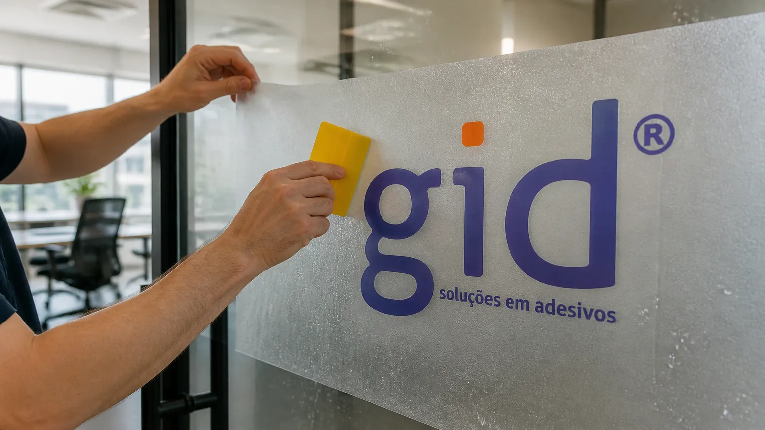 Como aplicar adesivo jateado no vidro sem bolhas: passo a passo