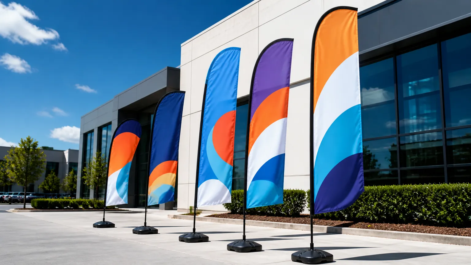 Wind banner: qual o tamanho ideal e como montar a base